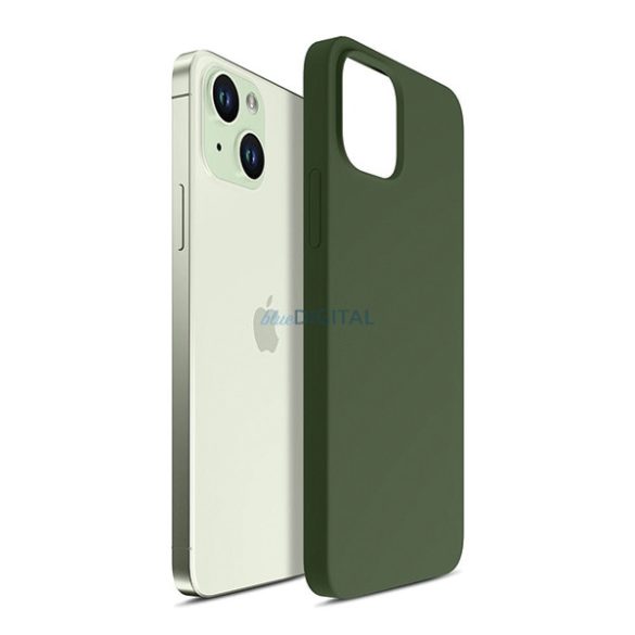 3MK Hardy tok iPhone 15 Plus / 14 Plus 6.7" zöld MagSafe tok