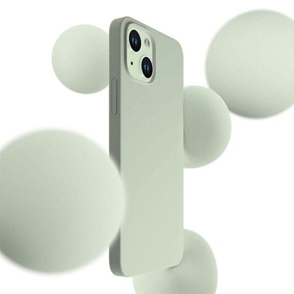 3MK Hardy tok iPhone 15 6.1" zöld MagSafe tok