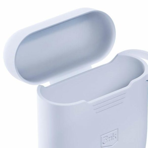 3mk szilikon tok AirPods 2 gen. karabínerrel