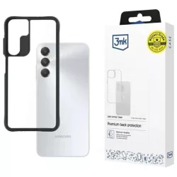   3mk SatinArmor+ tok Samsung Galaxy A05s - átlátszó fekete szegéllyel