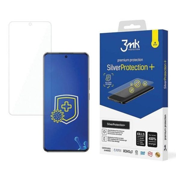 3MK Silver Protect+ Realme GT5 antimikrobiális fólia