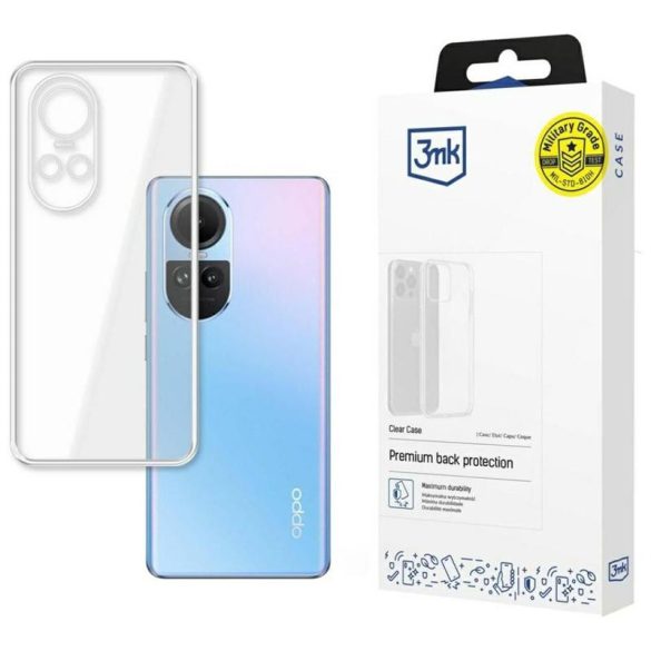3mk Clear tok Oppo Reno10/Reno10 Pro - átlátszó