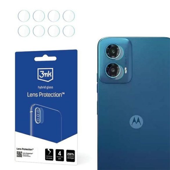 3MK objektív védelem Motorola Moto G34 5G kamera lencse védő 4db fólia
