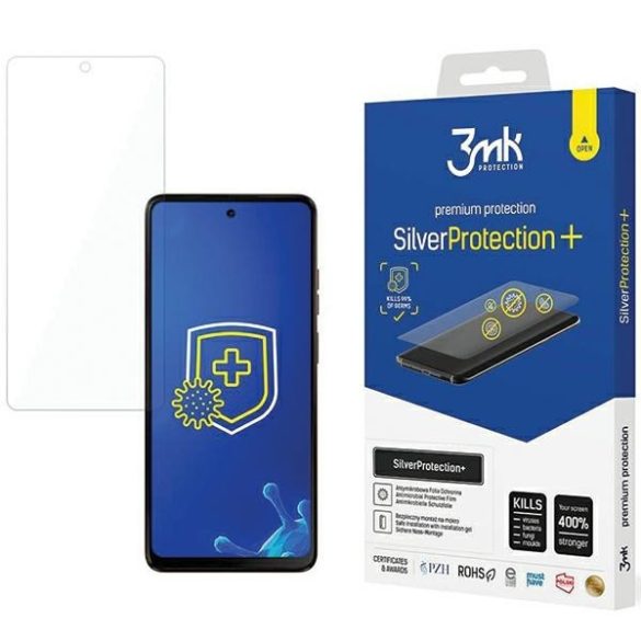 3MK Silver Protect+ Motorola Moto G34 5G antimikrobiális fólia