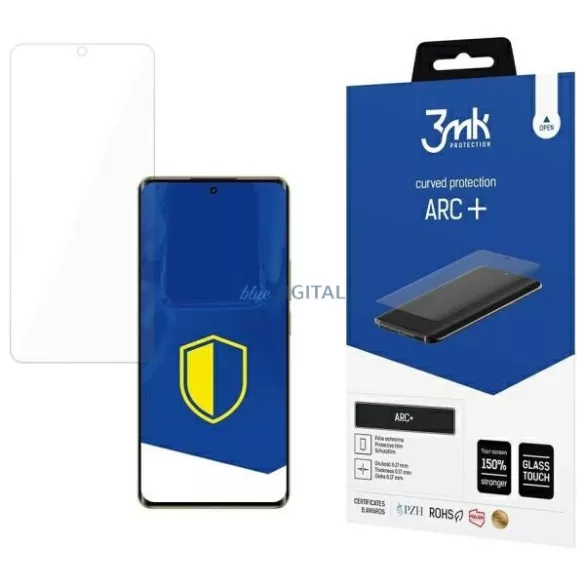 3mk ARC+ kijelzővédő fólia Tecno Spark 20 Pro