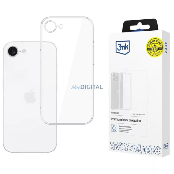 3mk Clear tok iPhone 16e - átlátszó