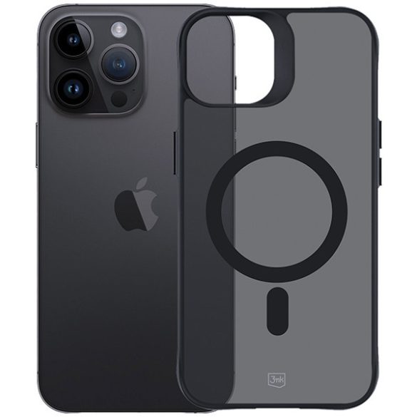 3mk Smoke MagCase tok iPhone 14 Pro - fekete