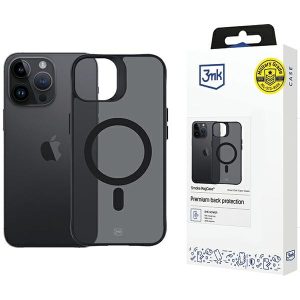 3mk Smoke MagCase tok iPhone 14 Pro Max - fekete