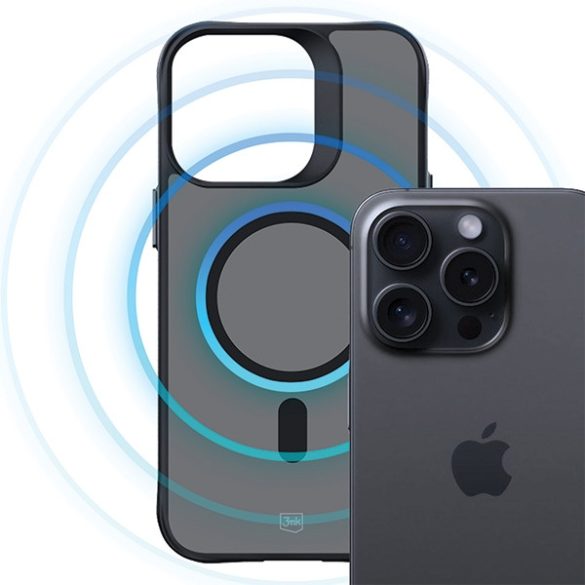 3mk Smoke MagCase tok iPhone 13 Pro Max - fekete