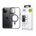 3mk Satin Armor MagCase tok iPhone 12 Pro Max - átlátszó-fekete