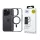 3mk Satin Armor MagCase tok iPhone 14 Pro Max - átlátszó-fekete