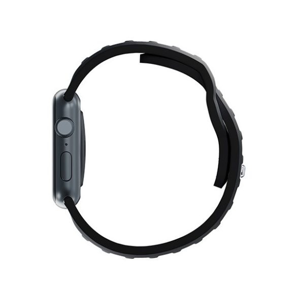 3mk szilikon óraszíj Apple Watch 38/40/41mm - fekete