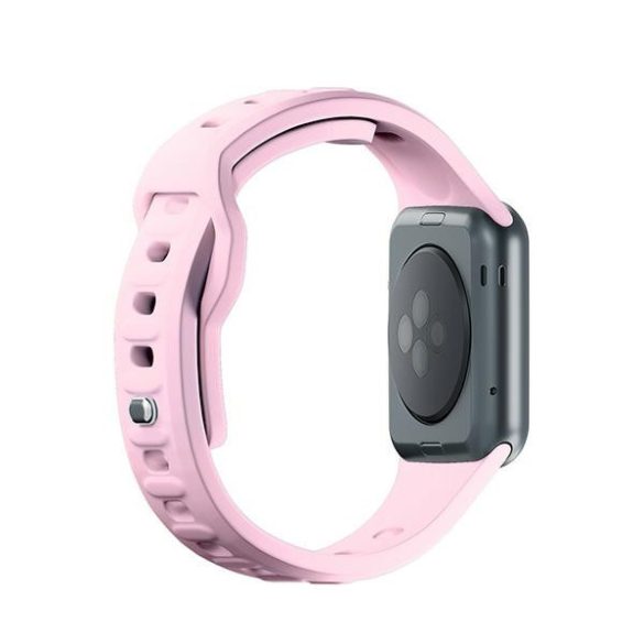 3mk szilikon óraszíj Apple Watch 38/40/41mm - rózsaszín