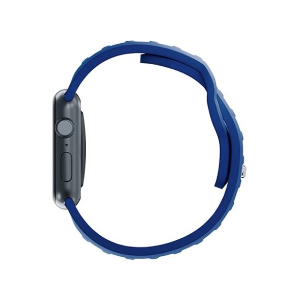 3mk szilikon óraszíj Apple Watch 42/44/45/49mm - kék