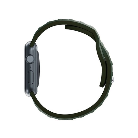 3mk szilikon óraszíj Apple Watch 42/44/45/49mm - sötétzöld