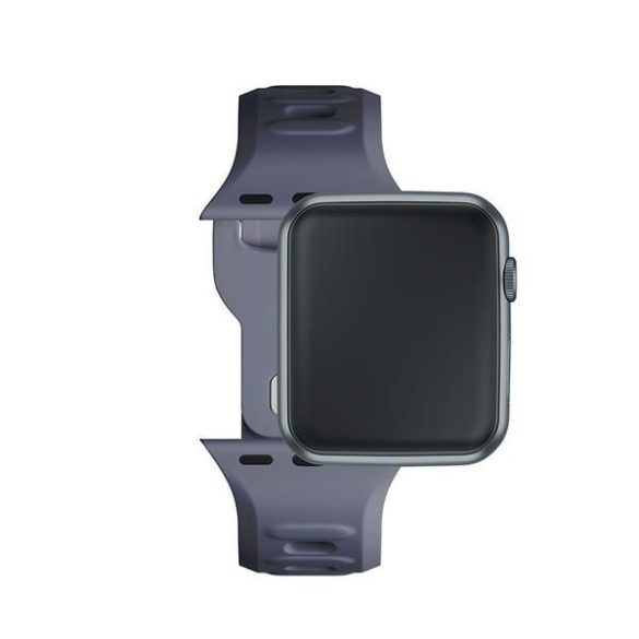 3mk szilikon óraszíj Apple Watch 42/44/45/49mm - szürke