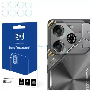 3mk Lens Protect kamera lencse védő fólia Tecno Pova 6 Neo - 4db