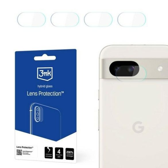 3mk Lens Protect kamera lencse védő fólia 4db Google Pixel 8a 5G