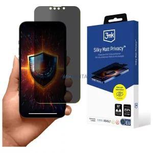 3MK Silky Matt Privacy magánéletet védő fólia Apple iPhone 14