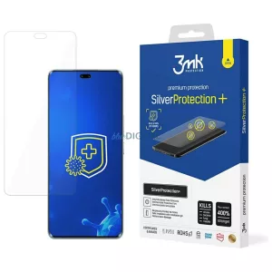 3MK SilverProtect+ antimikrobiális fólia, nedves felragasztással az Honor 200 Pro készülékhez