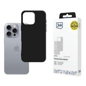 3mk Matt tok iPhone 16 Pro - fekete