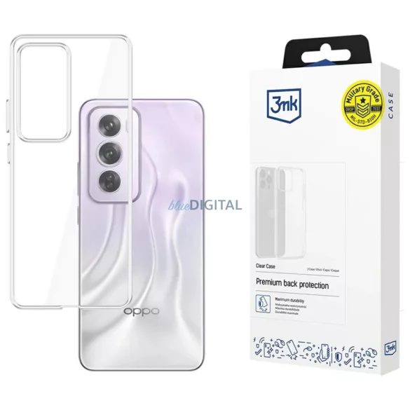 3MK átlátszó tok az Oppo Reno 12 Pro