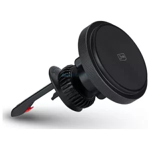 3MK Car MagCharger 15W indukciós töltő-tartó szellőzőrácsra - fekete