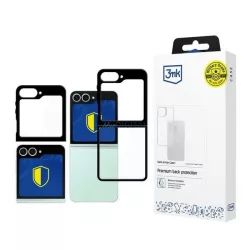   3mk SatinArmor+ tok Samsung Galaxy Z Flip 6 - átlátszó-fekete