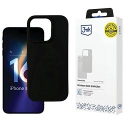 3mk Silicone tok iPhone 16 Pro - fekete