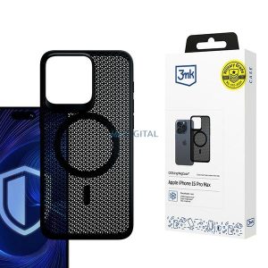 3mk COOLing MagCase tok iPhone 15 Pro Max - fekete