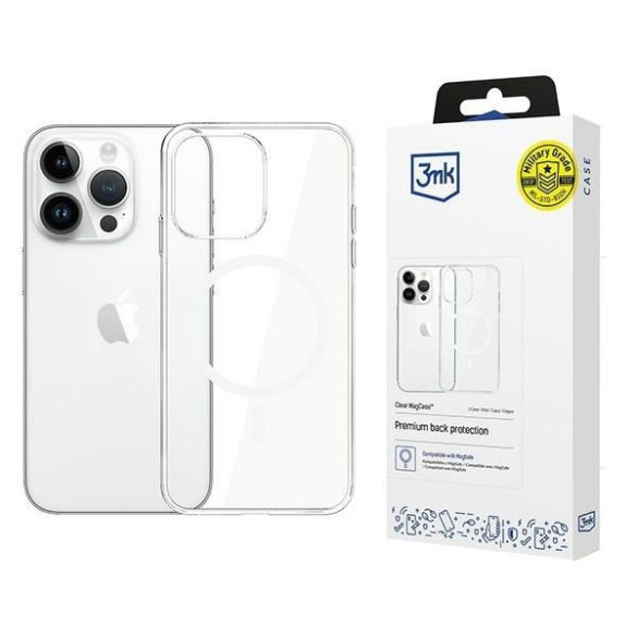 3mk Clear MagCase tok iPhone 14 Pro - átlátszó