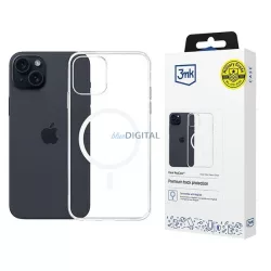 3mk Clear MagCase tok iPhone 15 Plus - átlátszó