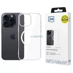   3mk Clear MagCase MagSafe-kompatibilis tok iPhone 16 Pro - átlátszó