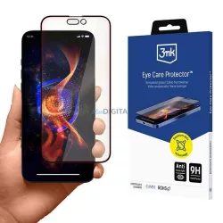   3mk EyeCare Protector kékfény szűrős edzett üveg iPhone 15 Plus/ 16 Plus
