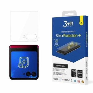 3mk SilverProtect+ antimikrobiális kijelzővédő fólia Motorola Razr 50 Ultra