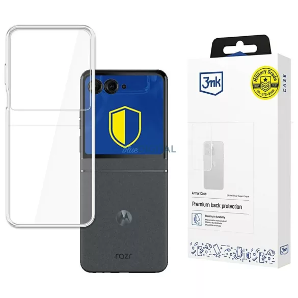 3MK átlátszó tok Motorola Razr 50