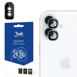   3mk Lens Protection Pro kamera lencse védő edzett üveg kék szegéllyel iPhone 16/ 16 Plus