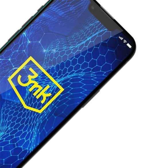 3mk HardGlass Max Lite edzett üveg kijelzővédő fekete szegéllyel Google Pixel 9 Pro