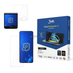   3mk Silver Protection+ antimikrobiális fólia Samsung Galaxy Z Flip 6 (elülső+kihajtható képernyős)