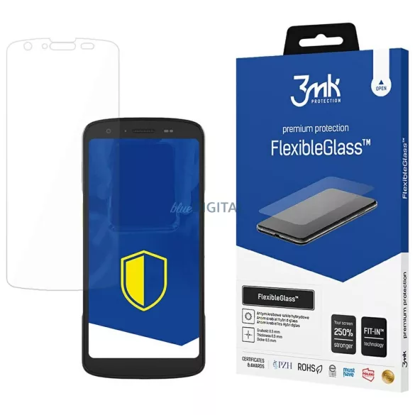 3MK FlexibleGlass hibrid üveg a Zebra TC22/TC27 készülékekhez