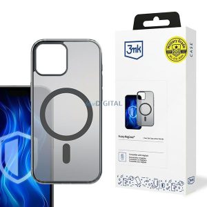 3mk Frosty MagCase tok iPhone 12 Pro Max - fekete