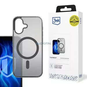 3mk Frosty MagCase tok iPhone 16 - fekete