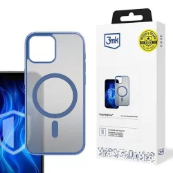 3mk Frosty MagCase tok iPhone 15 - kék