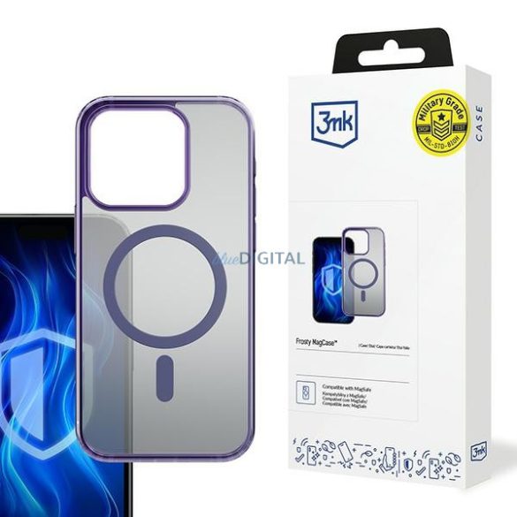 3mk Frosty MagCase tok iPhone 16 Pro Max - lila