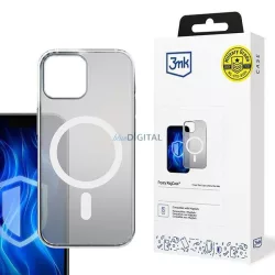 3mk Frosty MagCase tok iPhone 15 Plus - fehér