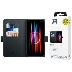 3mk Wallet kinyitható tok Samsung Galaxy S24 FE - fekete