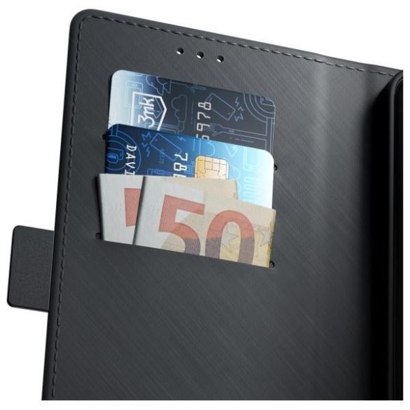 3mk Wallet kinyitható tok Samsung Galaxy A16 4G/5G - fekete