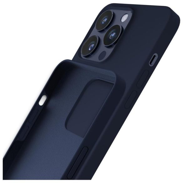 3mk Silicone tok iPhone 16 Pro Max - tengerészkék