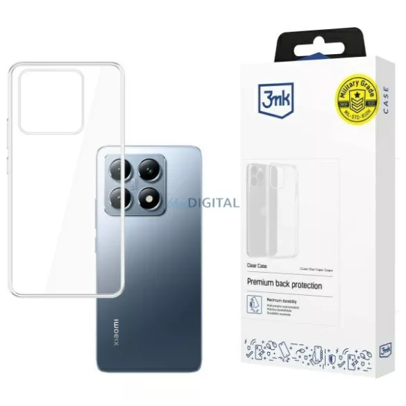 3mk Clear tok Xiaomi 14T - átlátszó
