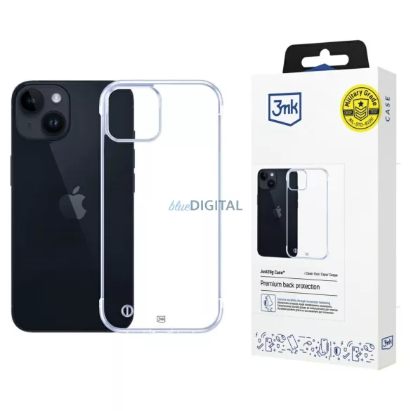 3mk Just20g Clear tok iPhone 14 Plus - átlátszó
